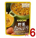 カゴメ 野菜たっぷりかぼちゃのスープ 160g KAGOME 5年保存 非常食 野菜の保存食 防災セット 保存食 6個