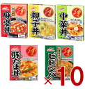 マルハニチロ 金のどんぶり レトルト食品 食べ比べ アソート 親子丼 中華丼 豚たま丼 ビビンパ 風麻婆丼 各10個
