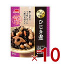【10日限定!抽選で最大全額ポイントバック※要エントリー】イチビキ おふくろの味 ひじき煮 70g 常温保存 惣菜 おかず 野菜 根菜 煮物 和食 ご飯のお供 備蓄 10個