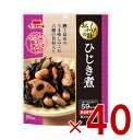 【10日限定!抽選で最大全額ポイントバック※要エントリー】イチビキ おふくろの味 ひじき煮 70g 常温保存 惣菜 おかず 野菜 根菜 煮物 和食 ご飯のお供 備蓄 40個