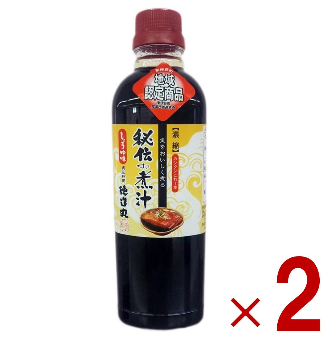 【11/20-27限定！ 抽選で最大全額ポイントバック※要エントリー】 徳造丸 秘伝の煮汁 しょうゆ味 500ml ..