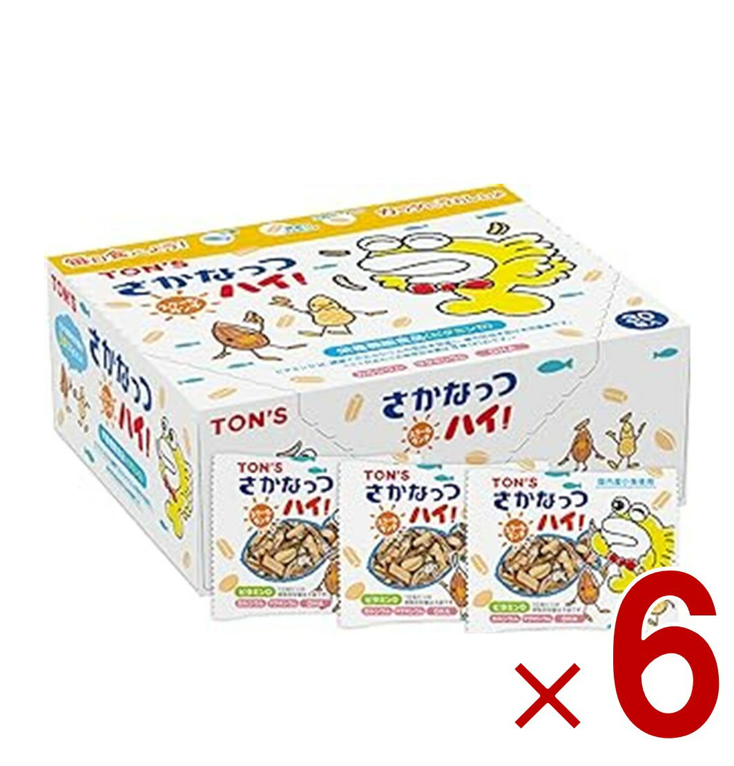 【ポイント5倍!! ※要エントリー※11/4-10期間限定】東洋ナッツ スクールランチ さかなっつハイ！ 7g×30袋 カルシウム 小魚 ミックスナッツ 6個のサムネイル
