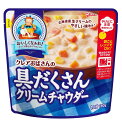 【スーパーセール期間限定!抽選で最大全額ポイントバック※要エントリー】 江崎グリコ クレアおばさんの具だくさん クリームチャウダー 180g スープ