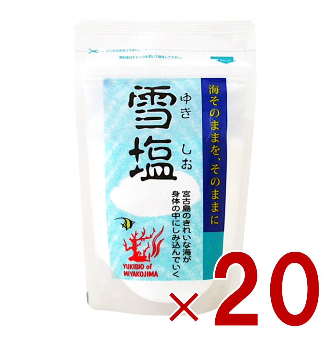 【11/20-27限定！ 抽選で最大全額ポイントバック※要エントリー】 雪塩 パラダイスプラン 宮古島 120g ..