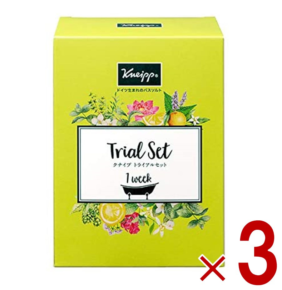 クナイプ バスソルト トライアルセット 50g × 7種類セット バス ソルト 入浴剤 クナイプジャパン 3個
