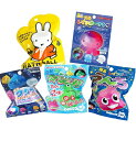 サンタン シュワたま バスボール 5種 アソートセット キッズ おもちゃ 入浴剤 セット ギフト 光る お風呂 フィギュア マスコット(3)
