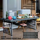 SLOWER TABLE UNDER POCKET Hunt スロウワー テーブルアンダーポケット ハント SLW289 アウトドア Foster用専用オプションハンモックポケット 引っ掛け 収納 ケース 防水 入れ物 キャンプ テーブル下 収納ポケット