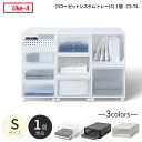 【レビューでプレゼント】CS-T4 like-it ライクイット クローゼットシステム 収納ケース 日本製 白 黒 ホワイト ブラック クローゼット 収納 ケー...
