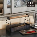 インダストリアル ツールトート INDUSTRIAL TOOL TOTE ポストジェネラル POST GENERAL 工具収納 道具箱 小物入れ スチール 文房具 ステーショナリー 文具 雑貨 インダストリアル ヴィンテージ風 ハンドメイド インテリア 観葉植物 鉢 収納