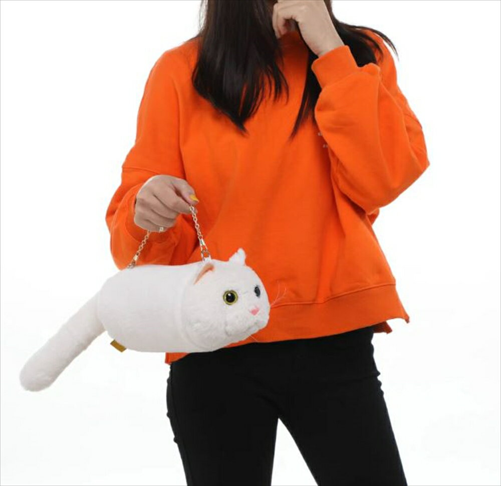 【可愛い猫のショルダーバッグ】ネコ ハンドバッグ クロスボディバッグ トートバッグメッセンジャーバ..