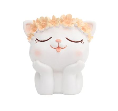 【猫のペンホルダー】ネコ 花瓶 ブラシ スタンド 盆栽 玄関 動物 ねこ 猫の 可愛い おしゃれ 一輪挿し ..