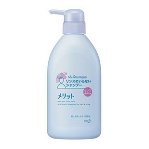 【医薬部外品】《花王》 メリット リンスのいらないシャンプー ポンプ 480ml 返品キャンセル不可