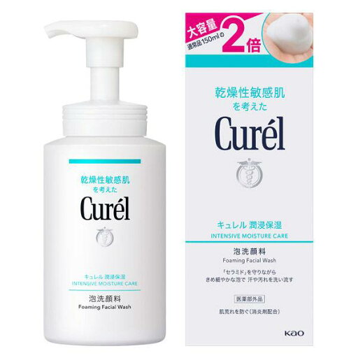【医薬部外品】《花王》 Curel キュレル 潤浸保湿 泡洗顔料 大サイズボトル 300mL 【医薬部外品】《花王》 Curel キュレル 潤浸保湿 泡洗顔料 大サイズボトル 300mL