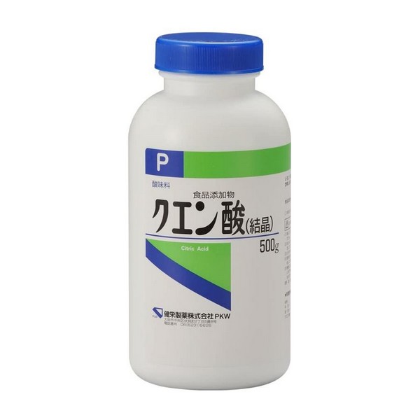 《健栄製薬》 クエン酸 (結晶) P 500g
