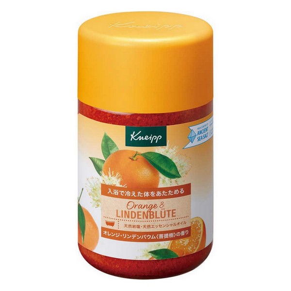 《クナイプジャパン》 クナイプ バスソルト オレンジ・リンデンバウム（菩提樹）の香り 850g