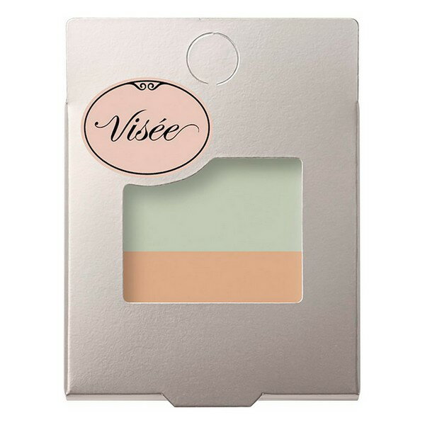 《コーセー》 VISEE ヴィセ カラーデュオ トリック コンシーラー 02 グリーントリック（ナチュラルベージュ） 2.5g
