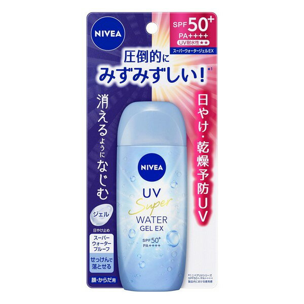 《花王》 ニベアUV ウォータージェルEX 80g