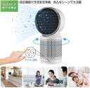 スーパーSALE最大64%OFF/空気清浄機マイナスイオン濃度300万小型 首振り送風機能脱臭花粉 タバコ けむり?PM2.5対策 ホコリ集塵消臭静音 省エネタ...
