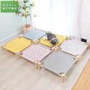 ペット行軍ベッド 犬小屋 夏 小型犬の寝床 木製の猫マット 四季は猫のマットが使えます 分解洗濯しやすい 猫小屋 猫用 涼感冷感マット シート ワンチャン 猫ち...