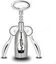 スーパーSALE最大64%OFF/ウイングコルク抜きワインオープナー、2in1多機能赤ワインとビールの除去剤、ステンレス鋼&亜鉛合金材料、バー/キッチン/レストランの道具類、銀