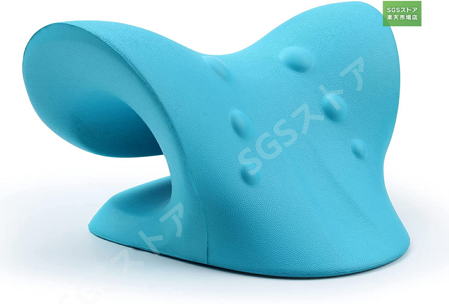 首が伸ばす 枕 首 マッサージ 横になったまま 首や肩 周りリラックス 軽くなる 枕 首まくら 男女兼用