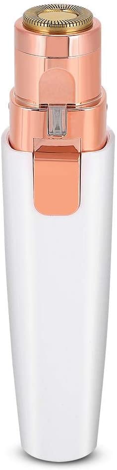 フェイシャルヘアリムーバー、USB高品質リムーバーパールホワイトポータブル電気眉...