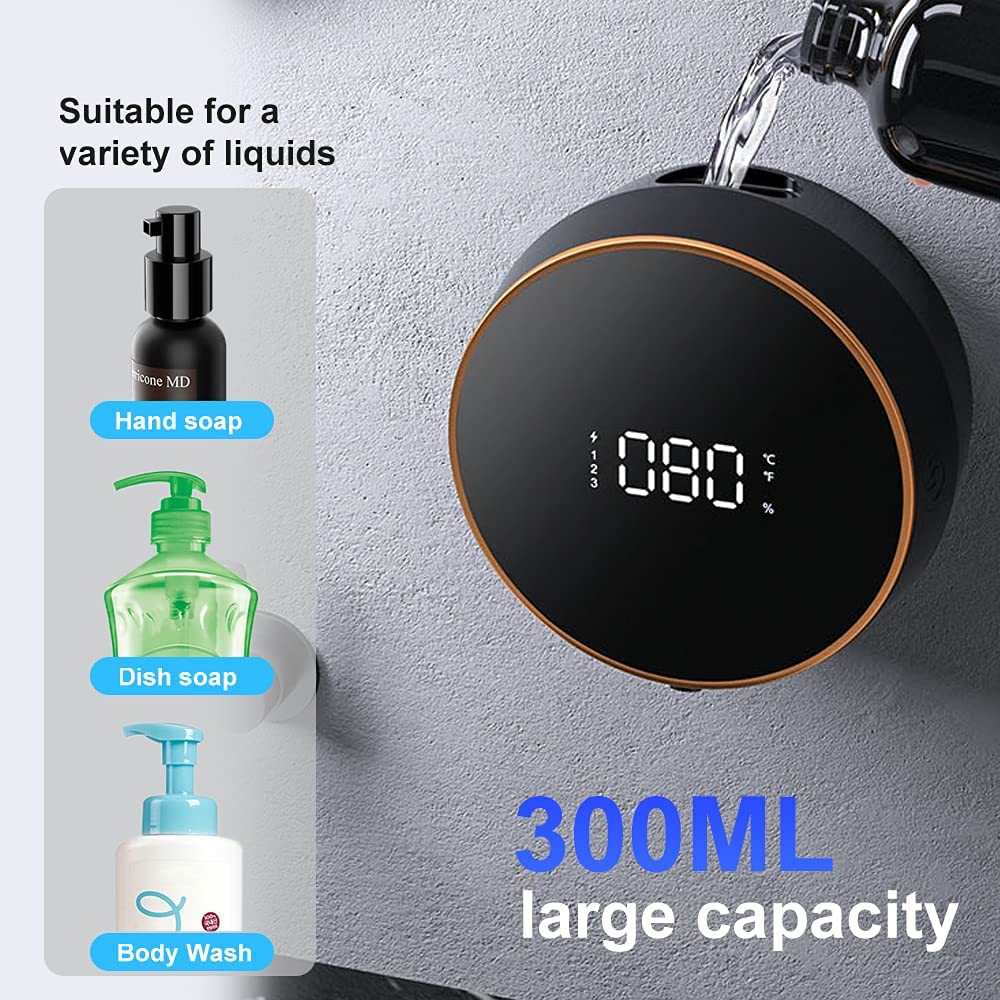 壁掛け式 ソープディスペンサー ソープディスペンサー 泡自動 電動ディスペンサー ...