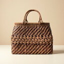 【最後1日】→【楽天Fashion THE SALE】桜皮、山葡萄 桜皮かごバッグ、山葡萄かごバッグ 手作り 籠バッグ 花編み、網代編み 内布あり レディースか...