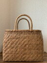 【最後1日】→【楽天Fashion THE SALE】山葡萄 山葡萄かごバッグ 手作り 籠バッグ 網代編み 内布あり 和服バッグ ゆかたバッグ レディースバッグ...