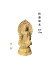 仏像 釈迦如来 釈迦牟尼仏 お釈迦様 木彫 ツゲ (約)高15cm×幅7.5cm×奥行6cm 仏具