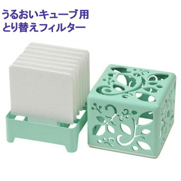 【送料無料】 【替えフィルター】電気を使わない加湿器、うるおいキューブ用【とり替えフィルター】 7枚入り (s-8007m)当店販売、うるおいキューブ用換えフィルターです。(本体別売) 【メール便送料無料】【代引き別途】