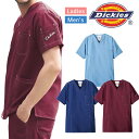 スクラブ 白衣 ディッキーズ 医療 ナース 看護師 医療用 FOLK Dickies ユニフォーム レディース メンズ 男女兼用 医師 介護師 病院 クリニック...