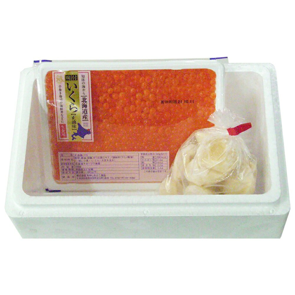 網走水産 北海道産 いくら・ほたてお試しセット APID-957 4826-284 ギフト のし無料 内祝い 贈り物 お取り寄せグルメ 産直 お中元 夏ギフト 父の日 母の日 暑中見舞い 敬老の日 お歳暮 お年賀 食品 お礼 プレゼント 食べ物 贈答品 【送料無料】