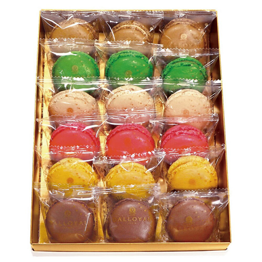 ダロワイヨ マカロン入り詰め合わせ 18個入 M18 4826-626 洋菓子 お菓子 マカロン ギフト 内祝い 贈り物 お取り寄せ スイーツ お中元 夏ギフト...