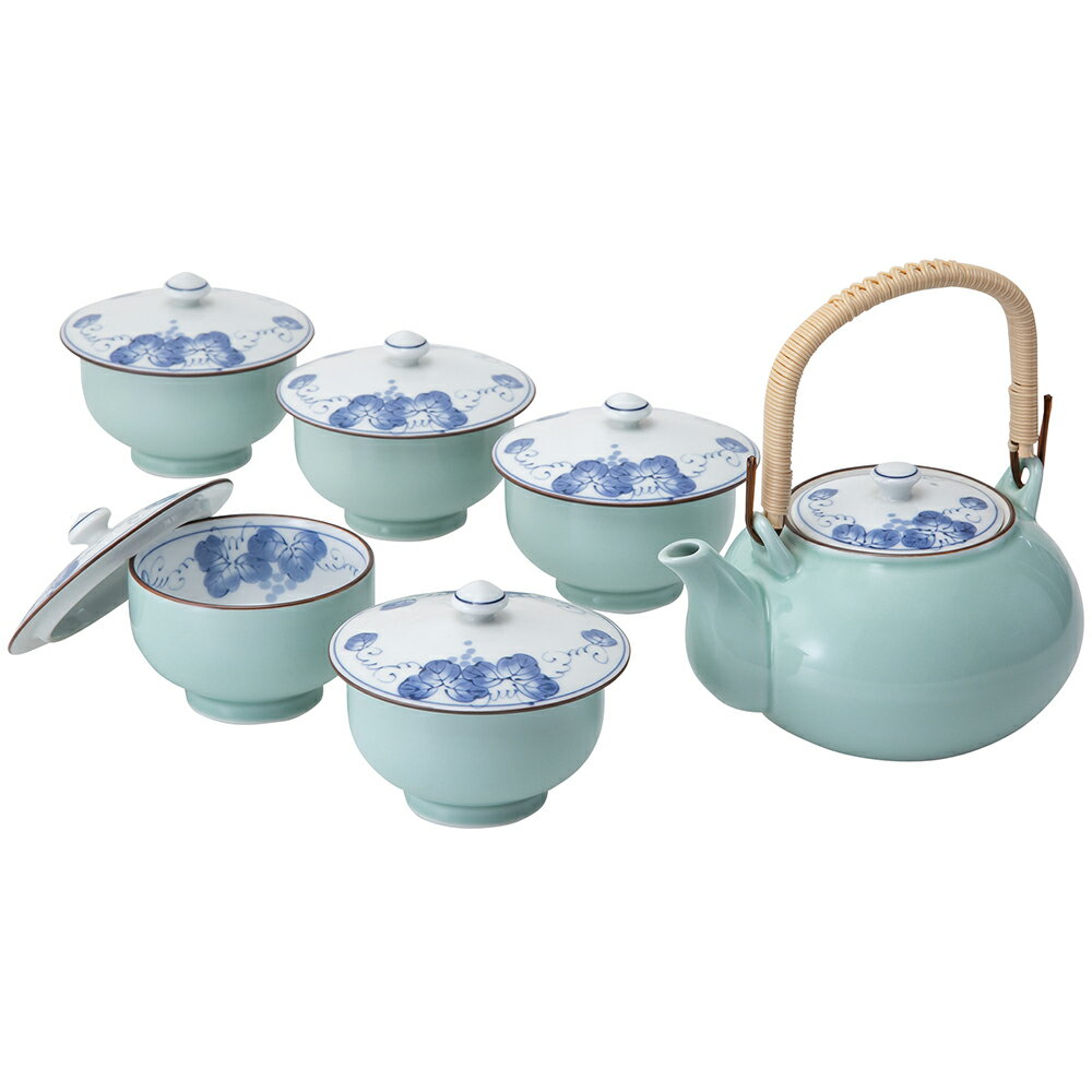 波佐見焼 掛分ぶどうM蓋付茶器揃 31074 B069-076 ラッピング無料 のし無料 メッセージカード無料 ギフト 詰め合わせ ギフトセット 内祝い ご挨拶...