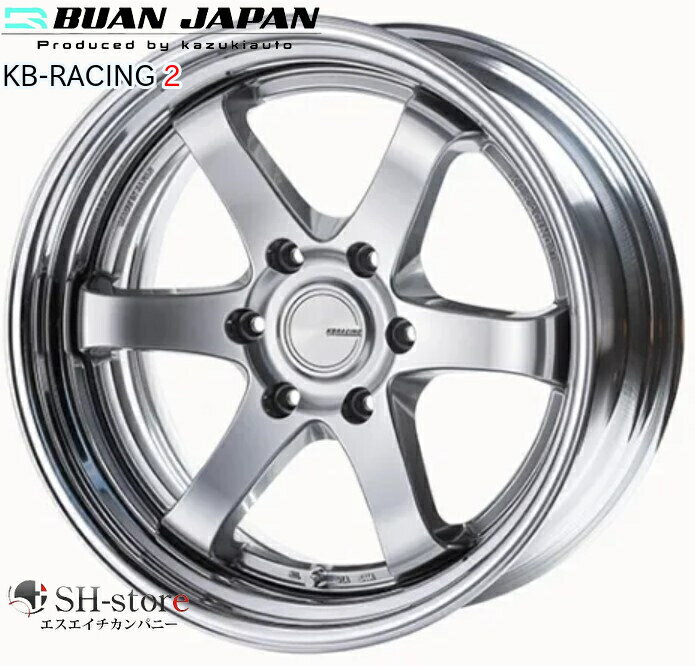 樂天商城 - 舞杏KBレーシング2(2P)チタン19インチ【225/40R19ホイールタイヤセット】200系ハイエースに最適〈タイヤ銘柄選べます！〉