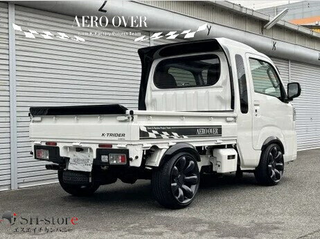 S500Pハイゼット【前期・中期・後期共通】リアルーフウイングスポイラー未塗装(K-TRIDER/ケートライダー)