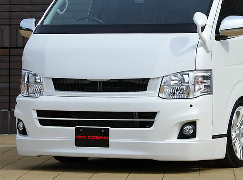 樂天商城 - 415コブラ(ラブラーク) 【ワイド用】 CLEANLOOK フロントスポイラー未塗装 200系ハイエースワイドボディ3型