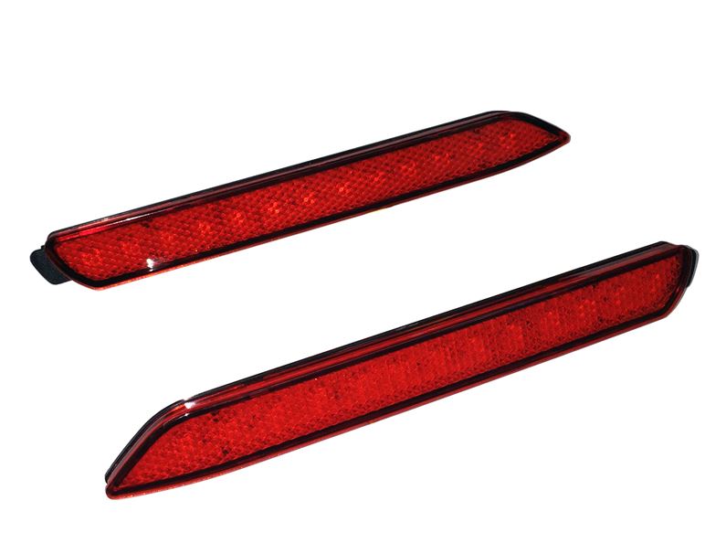 セカンドハウス ヴォーグN4【VOGUE N4】 リアリフレクター（レッド・スモーク・クリア） 1台分左右セット