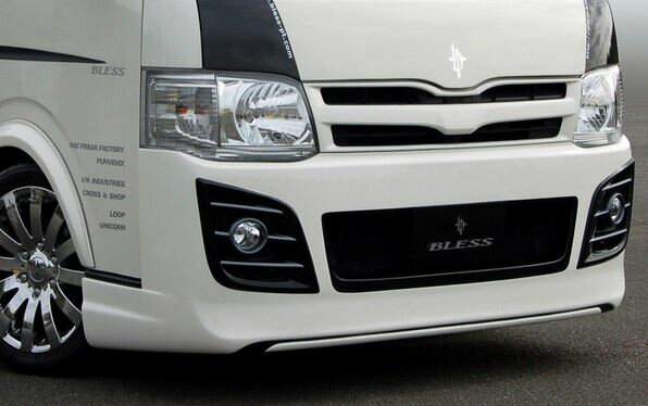 ブレスクリエイション(BLESS CREATION) フロントバンパー未塗装/塗装済 200系ハイエース 3型前期標準ボディ用