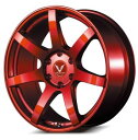 ギブソン カミュラ キャンディレッド 16インチ 【厳選輸入215/65R16ホイールタイヤ4本セット】 200系ハイエースに最適〈タイヤメーカー選べます！〉