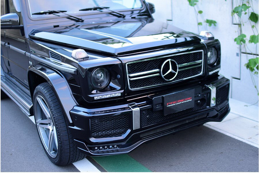 G-CLASS BENZ HYPNOTIZEフロントスポイラー【ブラックカーボン】(エスプリ/ESPRIT) メルセデスベンツGクラス