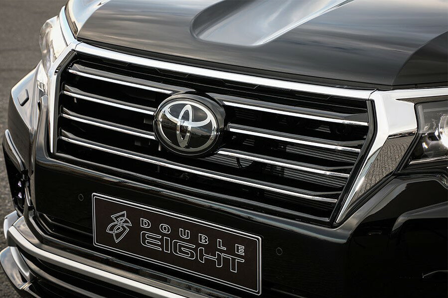 ランドクルーザープラド150系後期【2017/9〜】 フロントグリル未塗装 ダブルエイト(DOUBLE EIGHT/GMG)