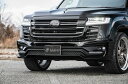 300系ランドクルーザー フロントハーフスポイラー未塗装+オプションLED ダブルエイト(DOUBLE EIGHT/GMG)