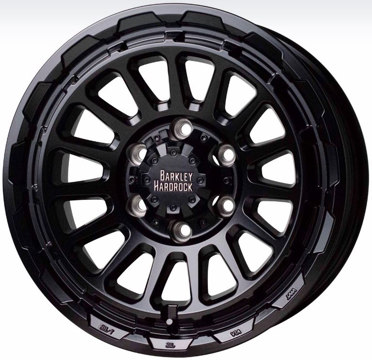 バークレイハードロックリザード(ホットスタッフ) 15インチ 【厳選輸入195/80R15ホイールタイヤセット】 200系ハイエースに最適〈タイヤメーカー選べます！〉