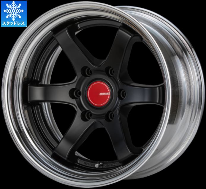樂天商城 - 限定激安スタッドレス 舞杏 KBレーシング2(2P) 18インチ 【厳選輸入225/50R18セット】 200系ハイエース〈タイヤ銘柄選べます〉 冬の雪山も安心