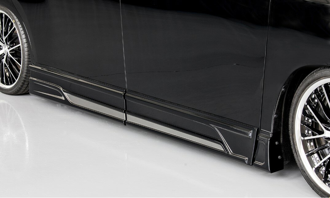 ROWEN(ロエン) サイドパネル ZWR/MZRA90系ヴォクシー【未塗装/塗装済み/塗分け塗装】