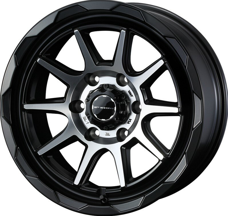 マッドヴァンス06(ウェッズ/WEDS) 17インチ【厳選輸入215/60R17ホイールタイヤセット】 200系ハイエースに最適〈タイヤメーカー選べます！〉