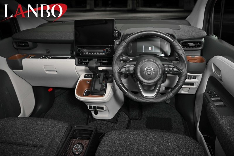 ［シエンタMXPL/MXPC10系］［ヤリスMXPA10/KSP210系］オリジナルコンビステアリングガングリップ【黒木..