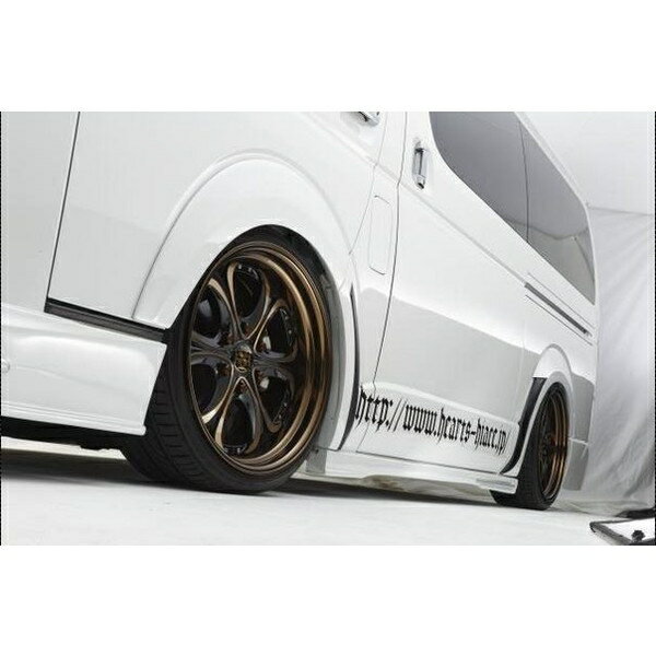 樂天商城 - 200系ハイエース HTDオーバーフェンダーキット未塗装(ハーツ/Hearts)